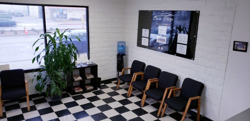 Collision Repair work at One Stop Body Shop & Collision