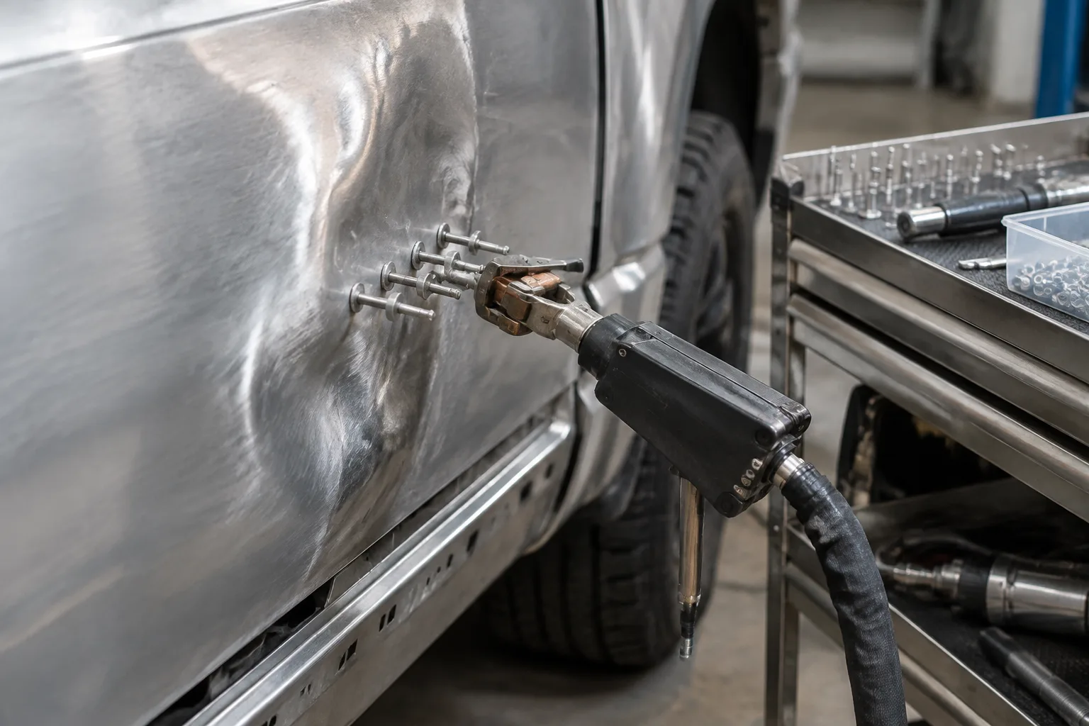 Aluminum Repairs at One Stop Body Shop & Collision, Covina, CA